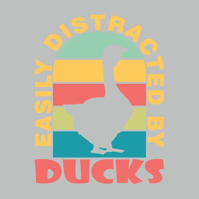 Easily Distracted By Ducks Ducks Bird