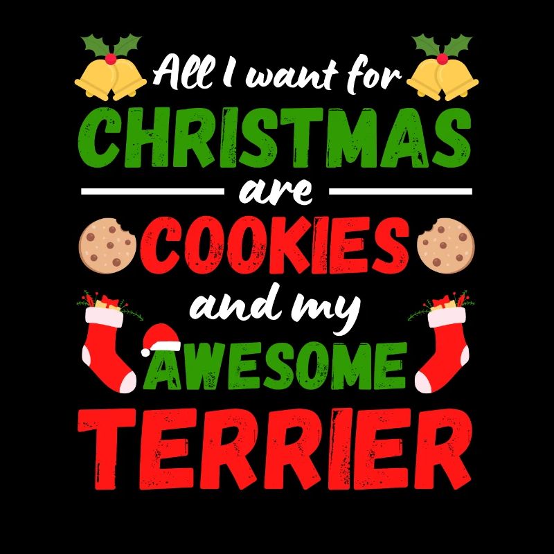 Biscuits de Noël Terrier