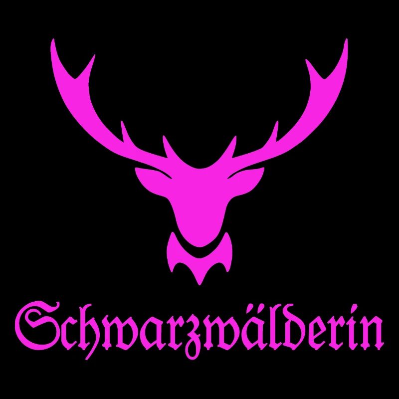 Schwarzwälderin Hirschgeweih