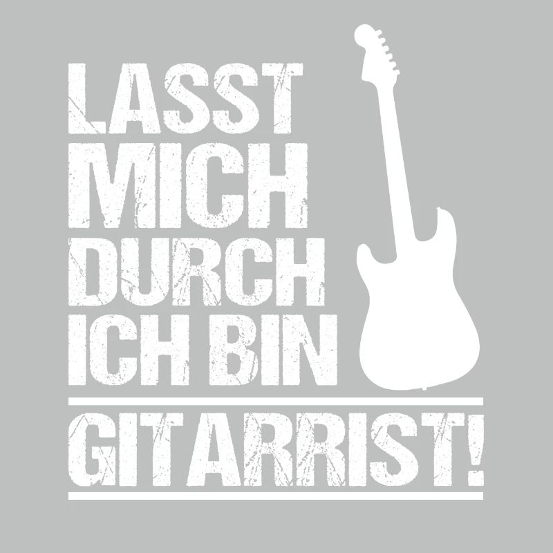 Lasst mich durch, ich bin Gitarrist!