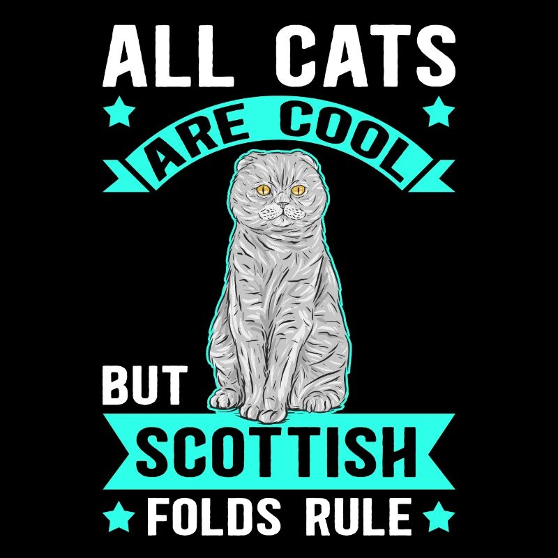 Scottish Folding Ear Cat Cats Gift