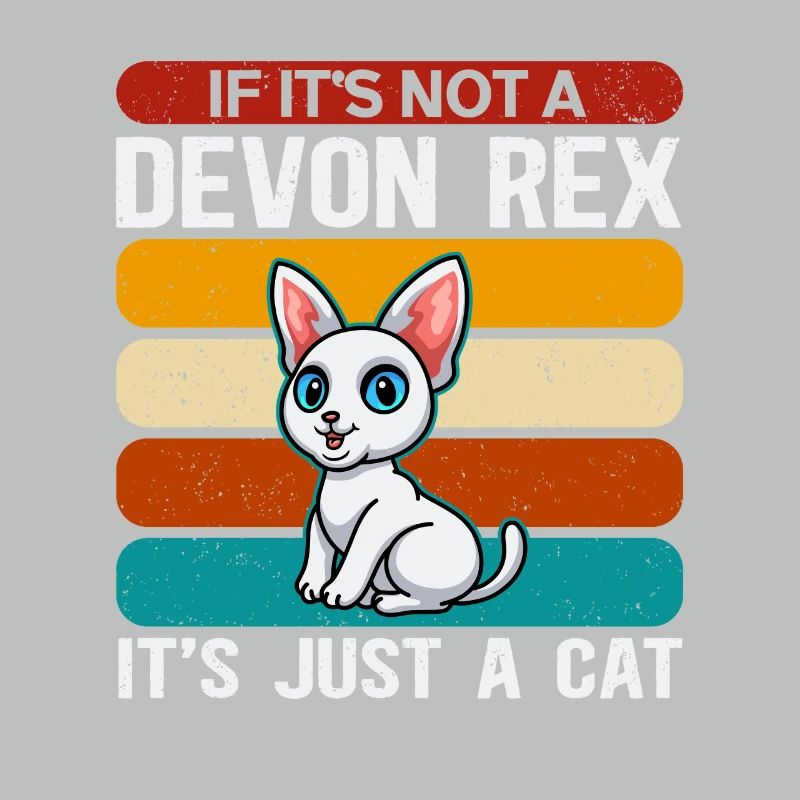 Devon Rex Katzen Katzenbesitzer Katze Geschenk