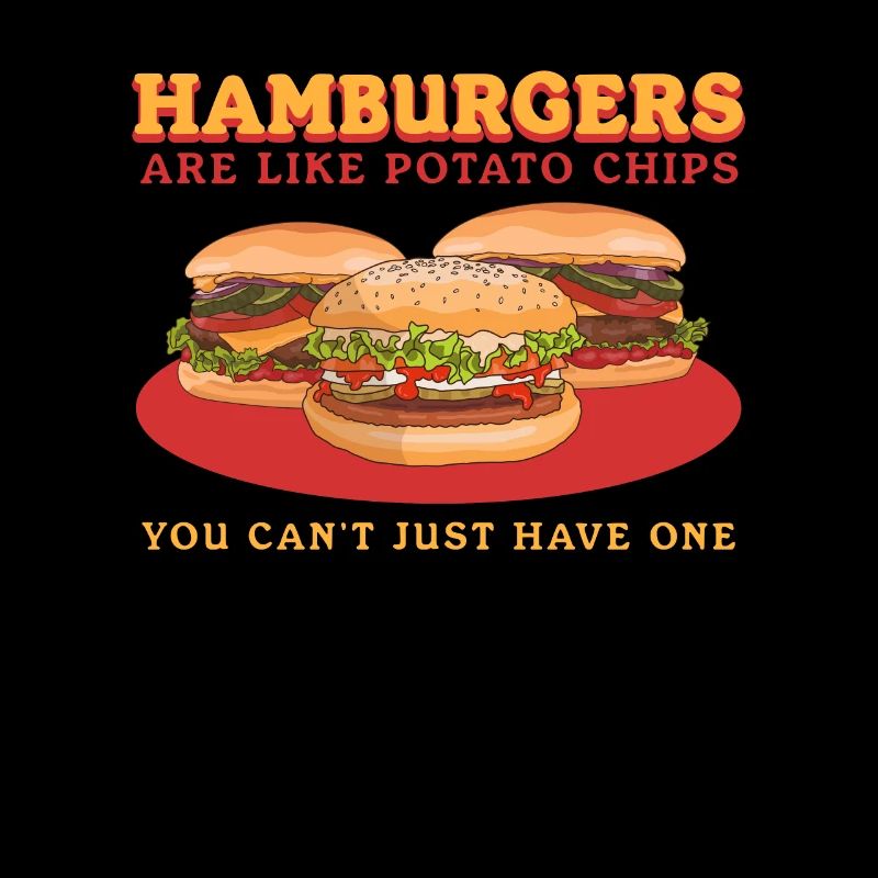 Restauration rapide de Hambourg | Burger Fast Food Cadeau
