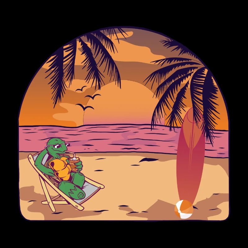 Chill Toad Beach Beach Surf Loisirs Sun Lazy