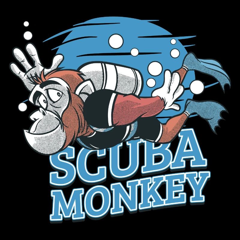 Scuba Monkey - Chimpanzé de plongée sous-marine