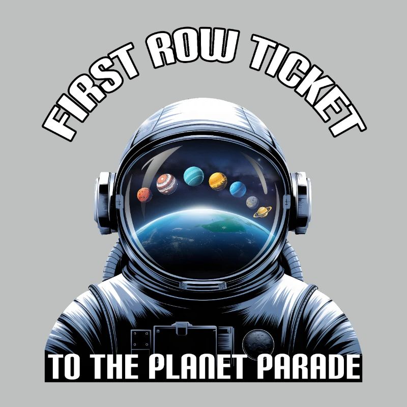 Billet de première rangée pour la parade des planètes - Astronaute