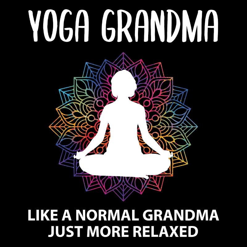 Yoga Oma Großmutter Lustiger Spruch Geschenk