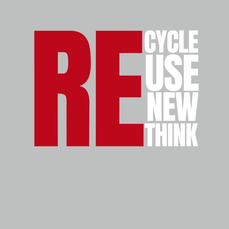 Recycle Réutiliser Renew Rethink Wind Turbine - Wind