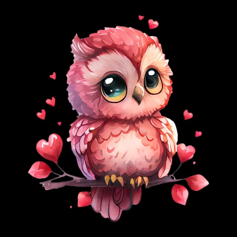 Cadeau de Saint-Valentin Owl