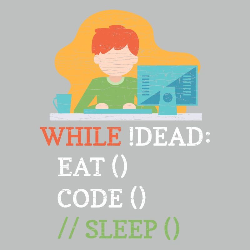 Programmierer Computer Informatiker Coder