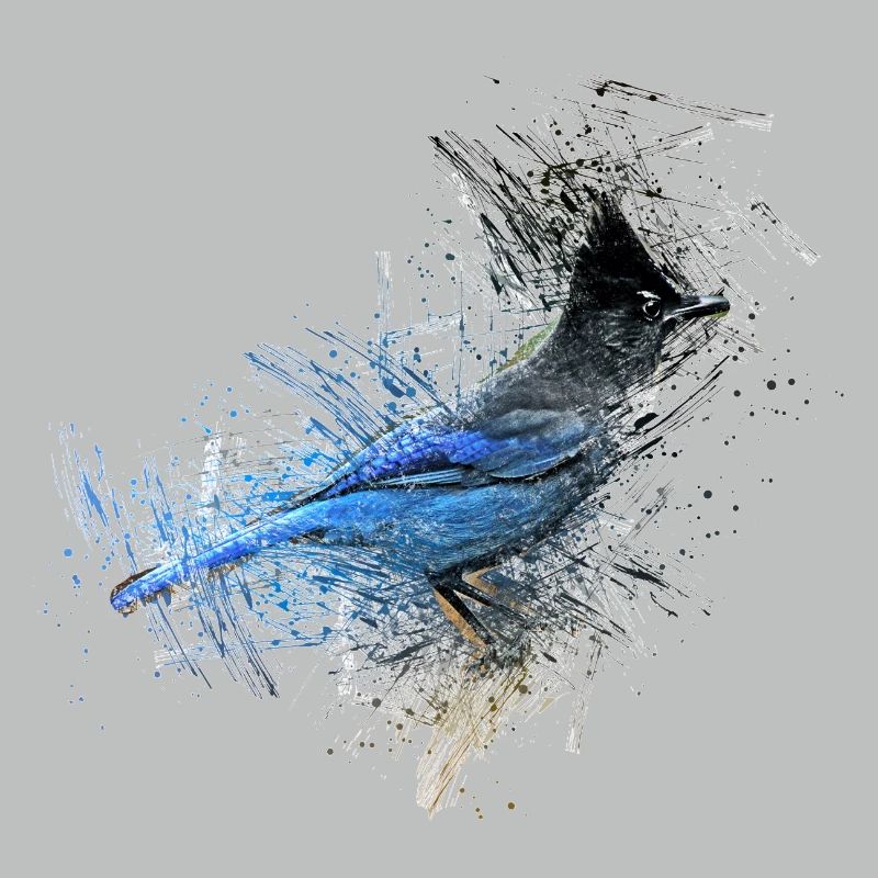 Blauer Vogel