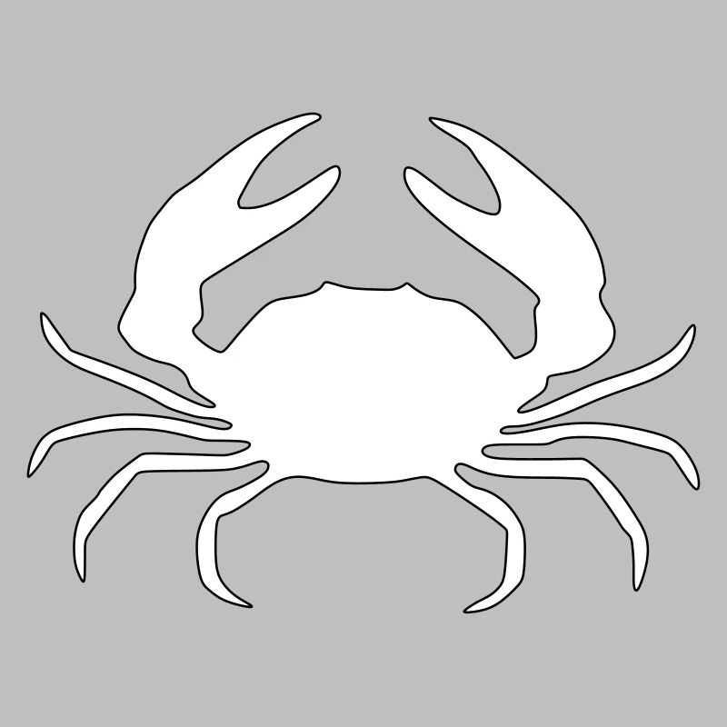 Contraste de crabe