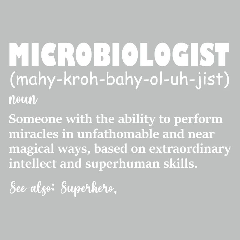 Définition drôle de microbiologiste