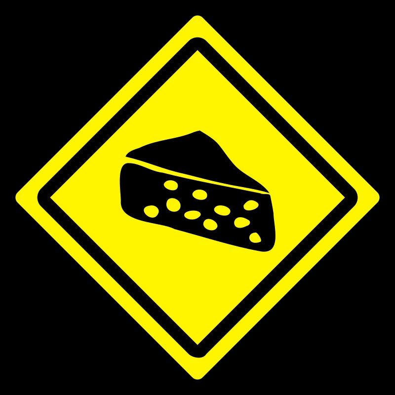 cheese roadsign