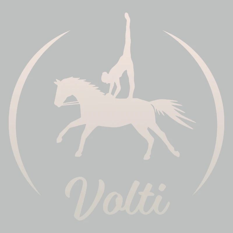 Volti equestrian vaulting by TinaShirts
