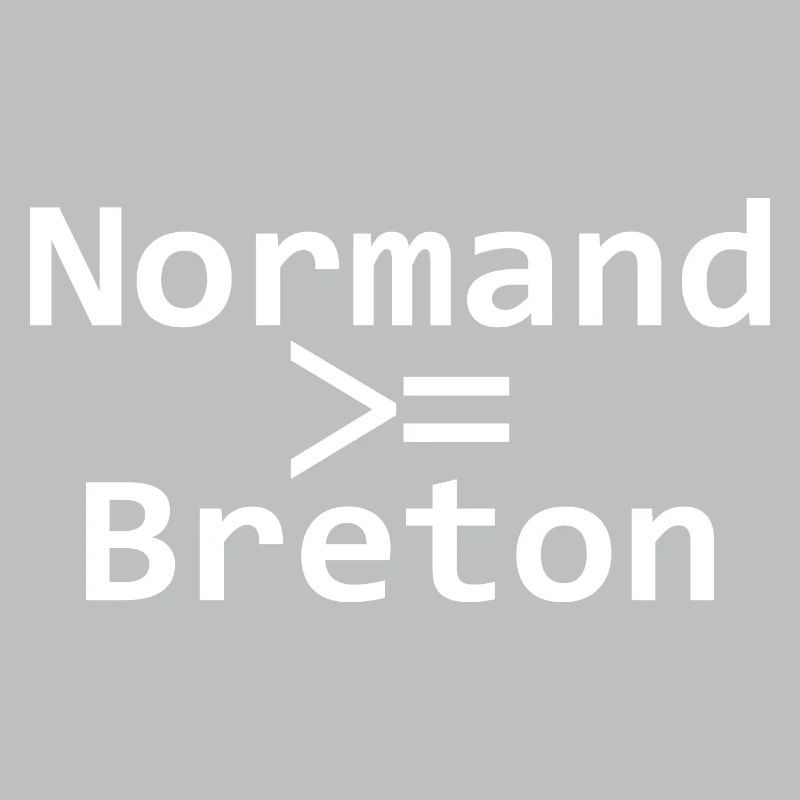 Normannisch größer oder gleich Bretonisch