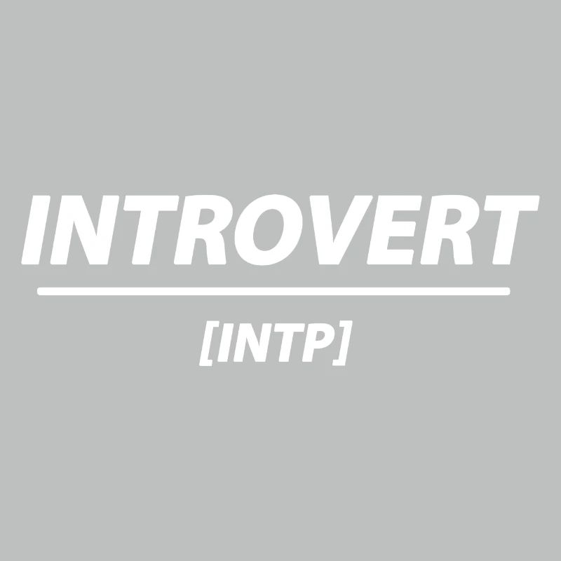 Introverti - INTP - Caractère Tranquillité