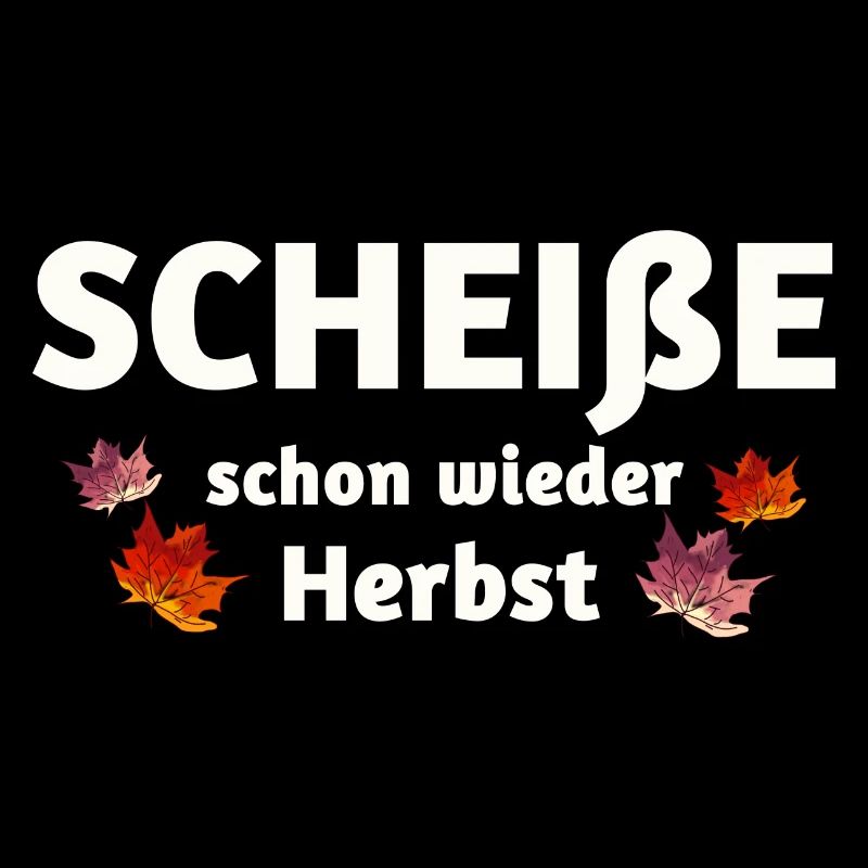 Der Herbst ist da lustiger Spruch