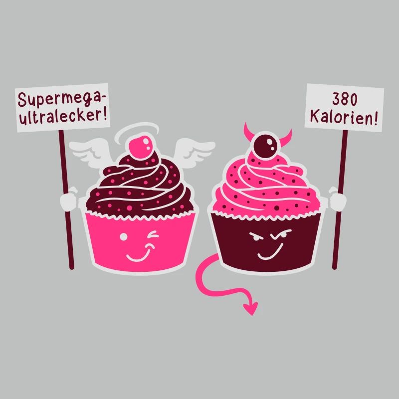 Cupcake - Muffin - Tart - Angels - Devil - 3C