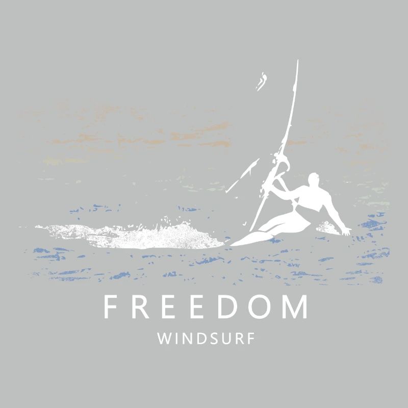 Windsurf LIBERTÉ Planetfisher auf dem Meer oder dem Meer