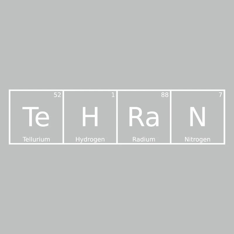 Tehran Name First Name Chemistry Periodic Table Elements