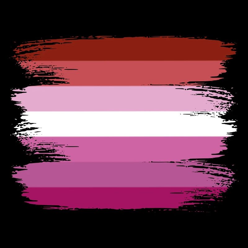 Lesbienne Lesbienne Fierté Drapeau LGBT