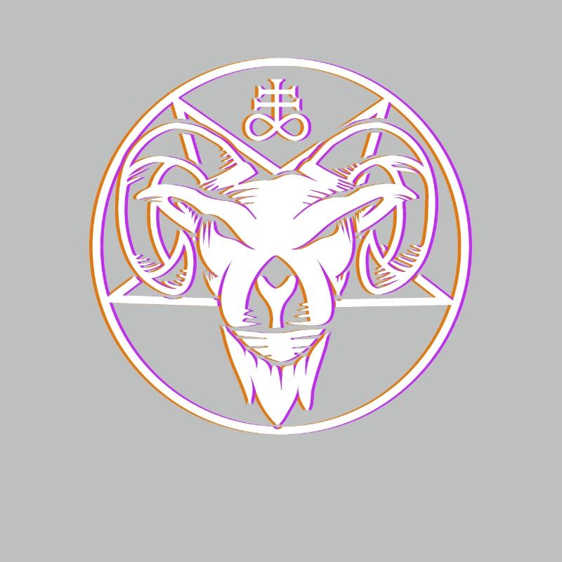 Baphomet Devil Goat Satan Symbol Bafomet