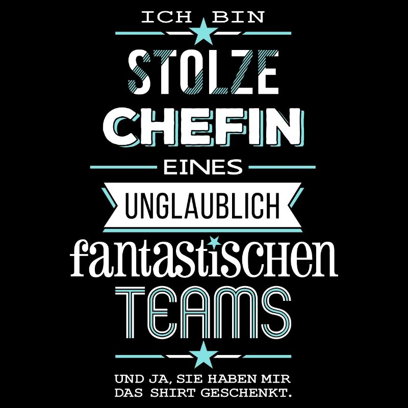 Ich bin stolze Chefin eines unglaublichen Teams