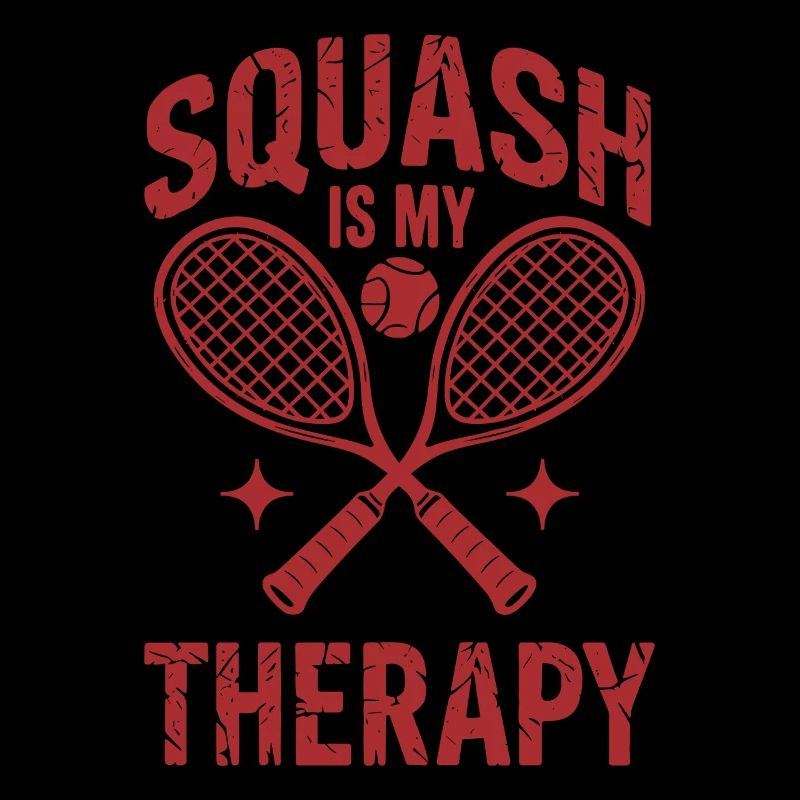 Squash ist mein Therapy Funny Squash Player