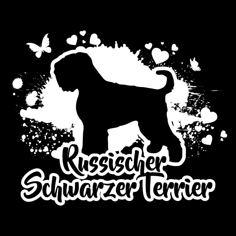 RUSSISCHER SCHWARZER TERRIER Hunde Hund Wilsigns