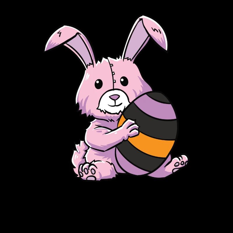 Gothic Rabbit Gothic Hase Gothic Ostern Emo Goth