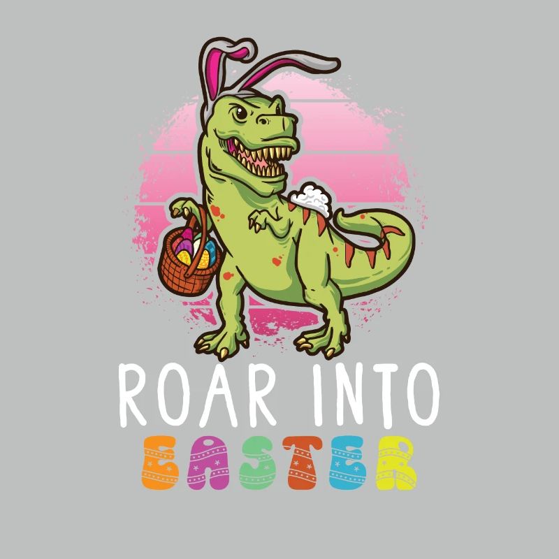 Easter T-rex Dinosaur Easter Funny T-rex