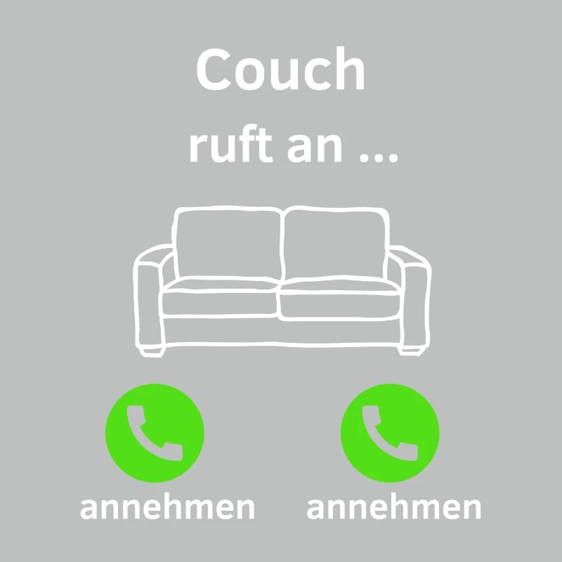 Couch ruft an - annehmen oder annehmen?