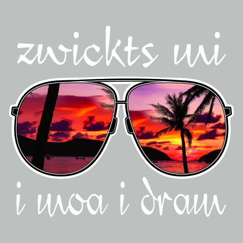 zwickts mi i moa i dram, sentiment de vacances, dialecte
