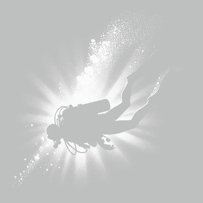 Plongée Light Beam Silhouette Design