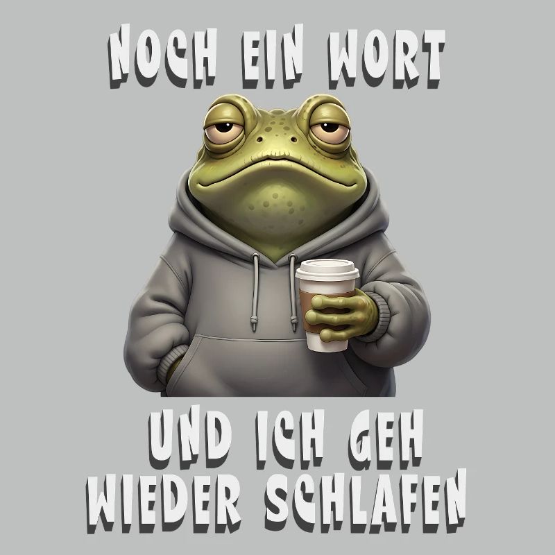 Grumpy Frog Coffee Mood