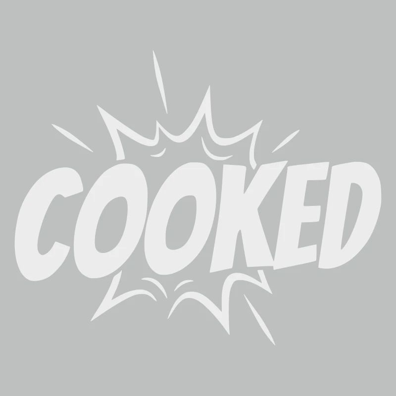 Cooked Explosive Comic Style