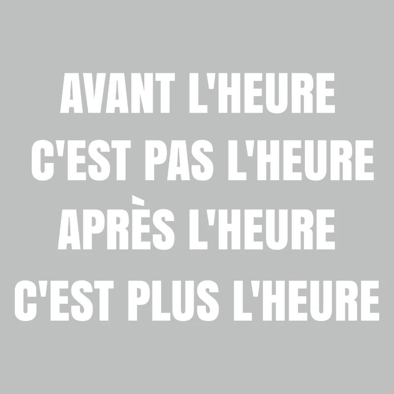 Avant l'heure c'est pas l'heure