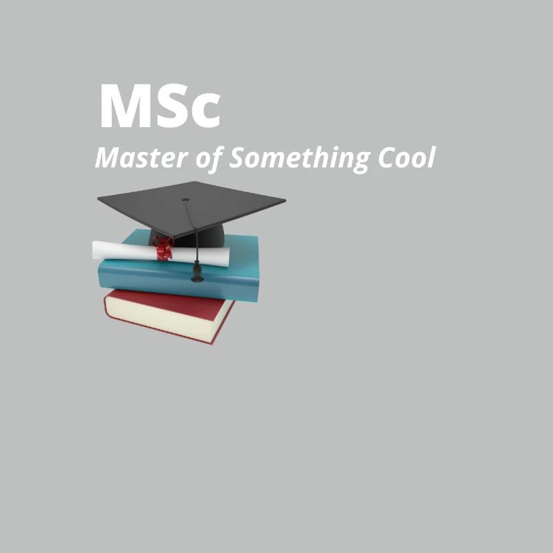 Master MSc de quelque chose de cool