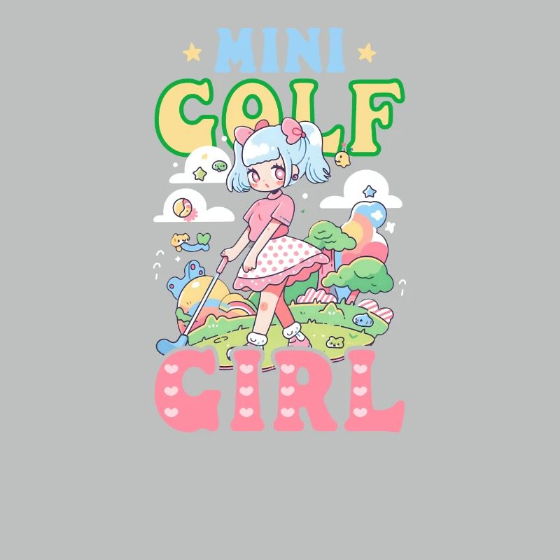 Fille de golf