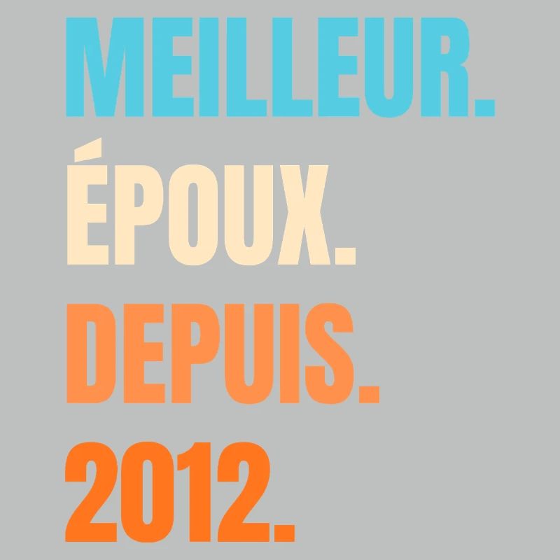 Bester Ehemann seit 2012 Geschenk-Ehemann