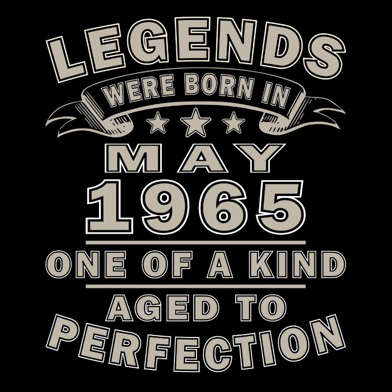 60° Compleanno Originale May Nata nel 1965