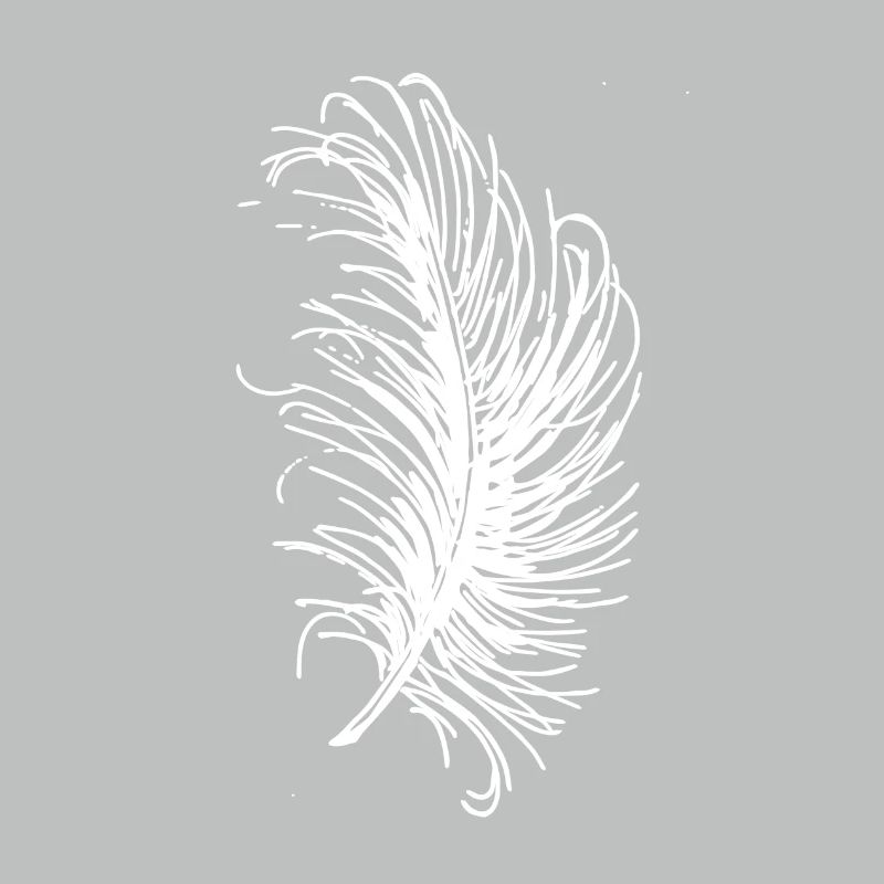 White feather