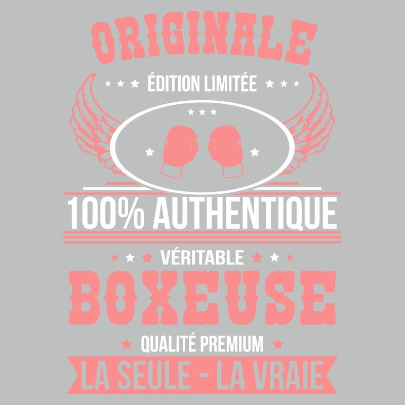 Authentique et véritable boxeuse - Originale