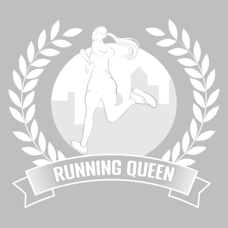 Marathon Runner Running Queen Running Gift