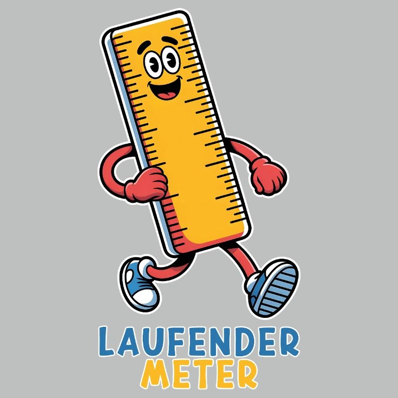 Running Meter Small Funny Dwarf Nickname