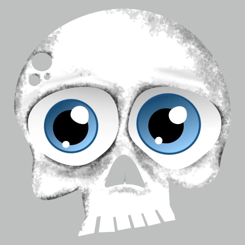Skull mit Augen