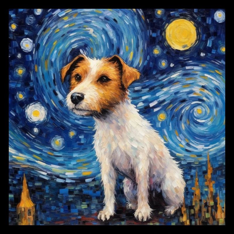 Jack Russell Terrier Nuit étoilée