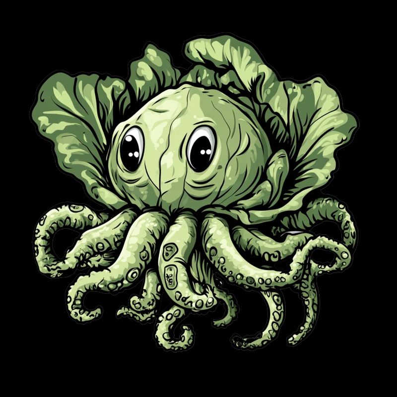 Oktopus Kohlkopf