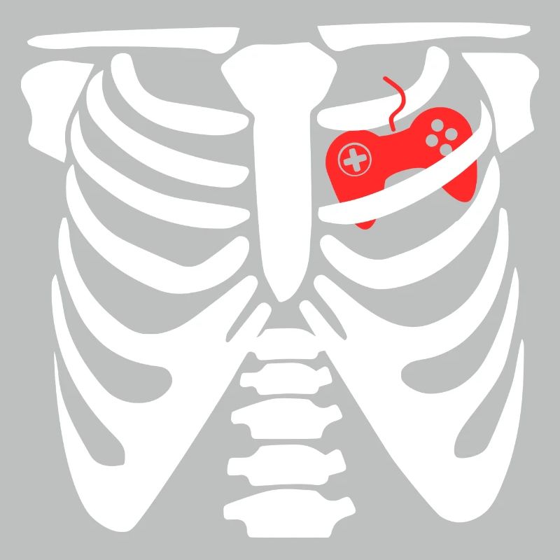 Skeleton gamer gaming controller